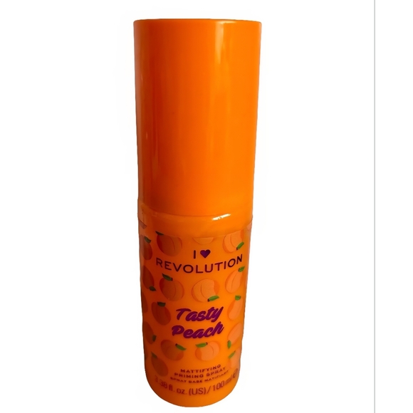 Revolution Tasty Peach Mattifying Primer Spray - New - Picture 1 of 4